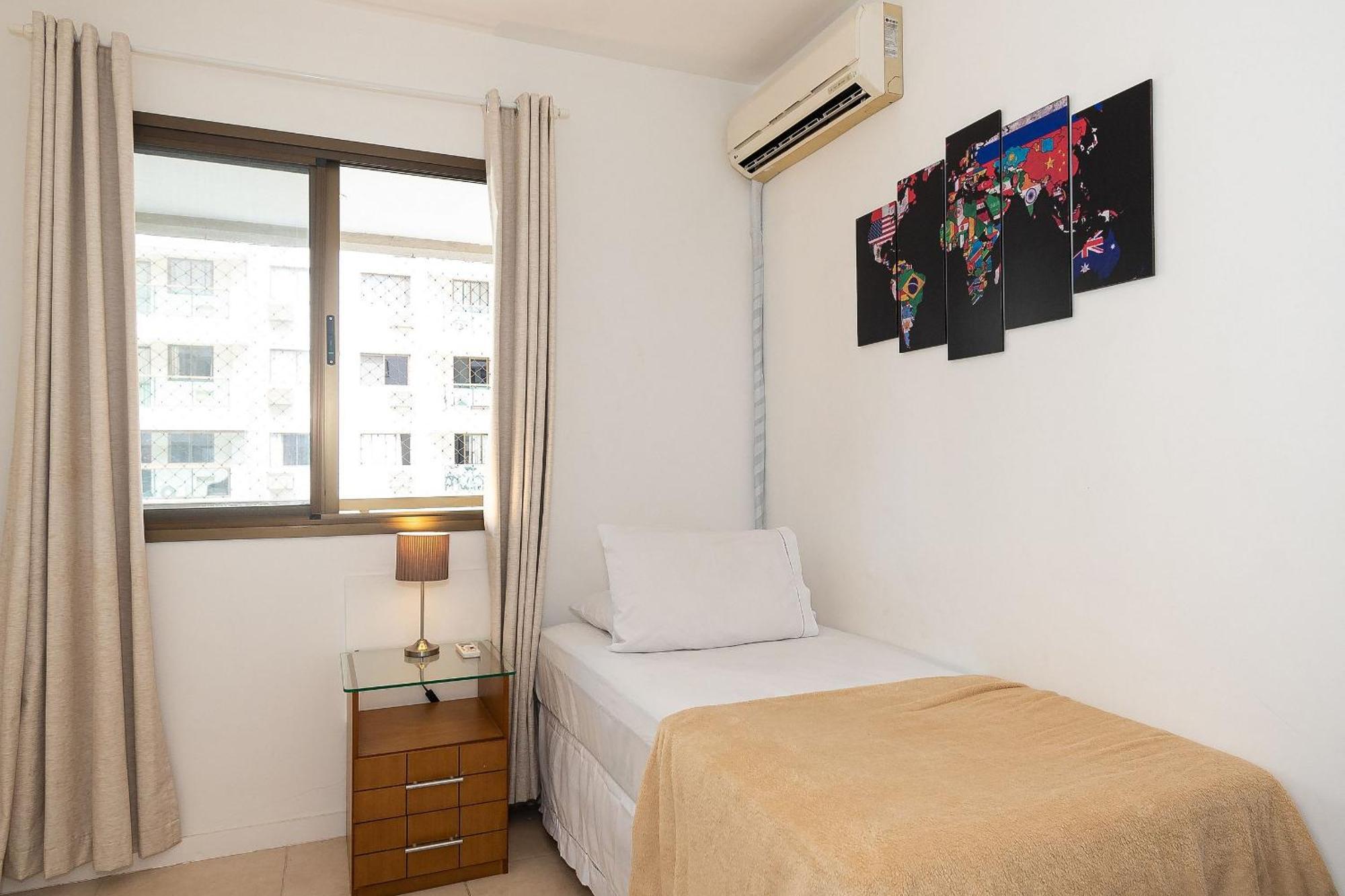 Apartamento 2 Qto E Varanda Em Completo