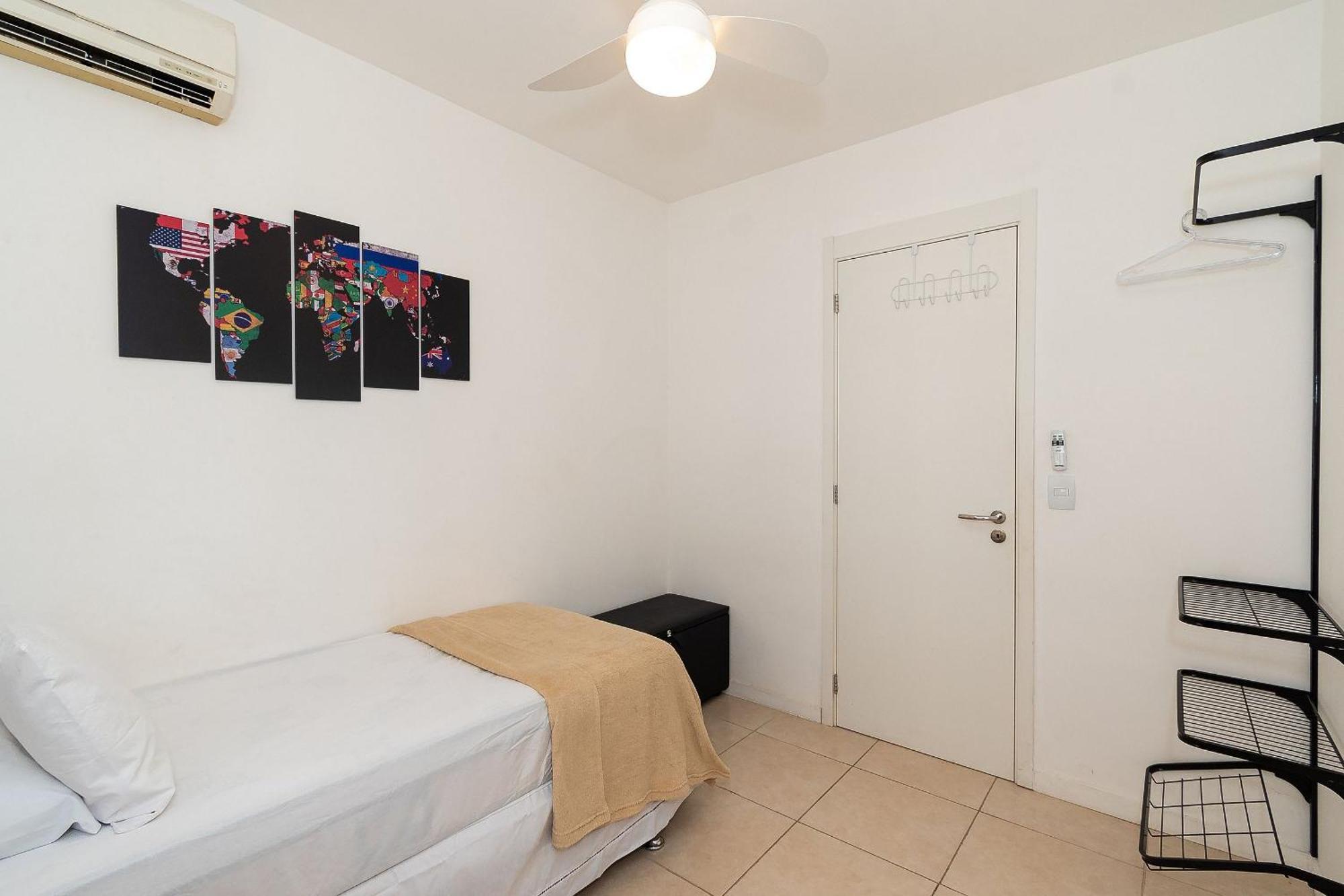 Apartamento 2 Qto E Varanda Em Completo